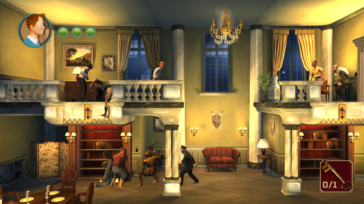 Adventures of Tintin: The Game screenshot 4 for Nintendo 3DS